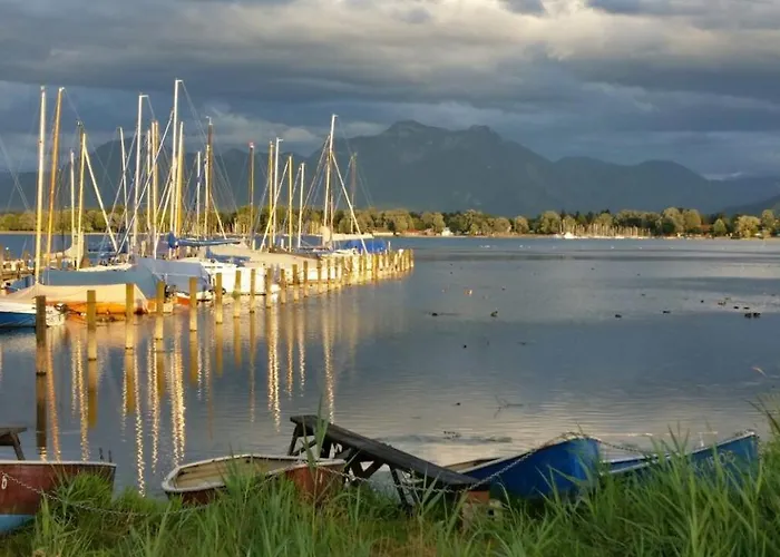 Alpenchiemsee Mit Bergblick Und Seenaehe Apartamento Bernau am Chiemsee