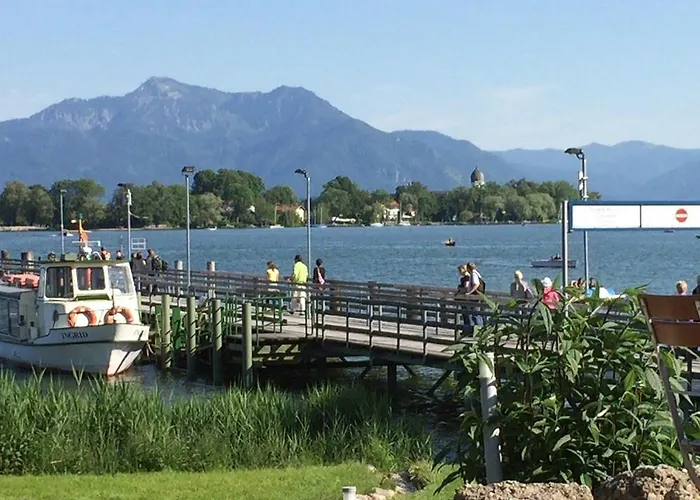 Alpenchiemsee Mit Bergblick Und Seenaehe * Bernau am Chiemsee